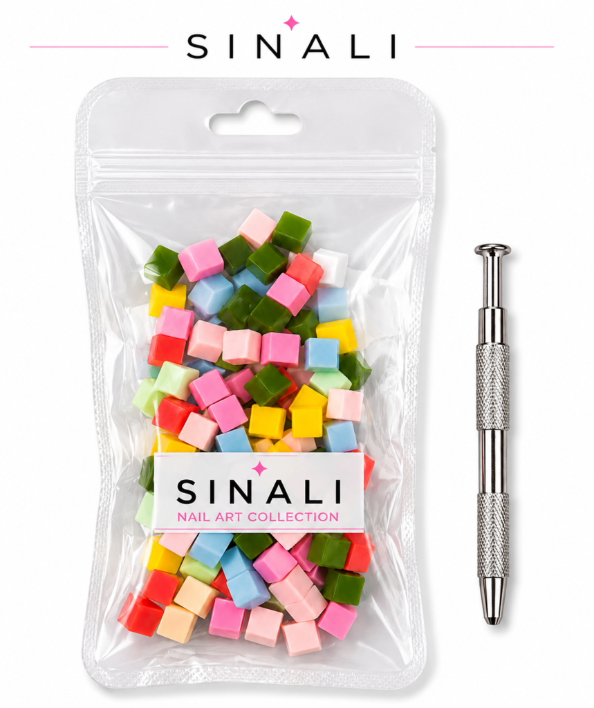 Silikon Nail Art Kalemi & Silikon Uç Seti Ombre Seti